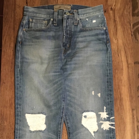 j.Crew POINT SUR DENIM CALIFORNIA Jeans Sz 24 NWT - Picture 2 of 14